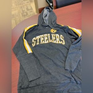 NFL Steelers Sweatshirt with Sequins